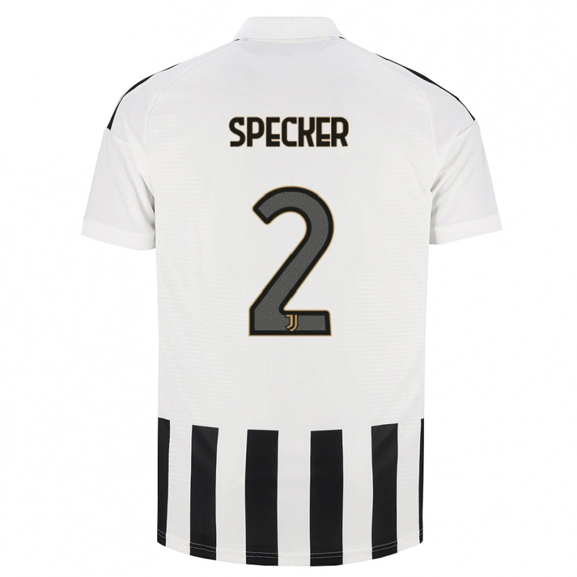 Danxen Heren Stefano Specker #2 Zwart Wit Bruin Thuisshirt Thuistenue 2026/27 T-Shirt