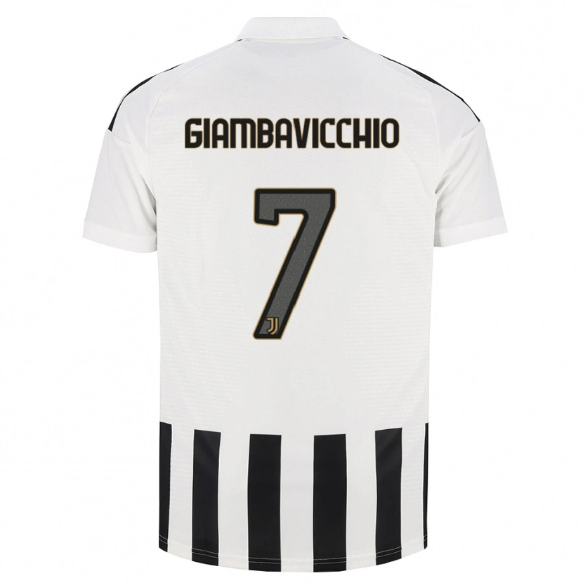 Danxen Heren Franco Giambavicchio #7 Zwart Wit Bruin Thuisshirt Thuistenue 2026/27 T-Shirt