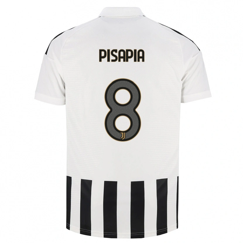 Danxen Heren Luciano Pisapia #8 Zwart Wit Bruin Thuisshirt Thuistenue 2026/27 T-Shirt