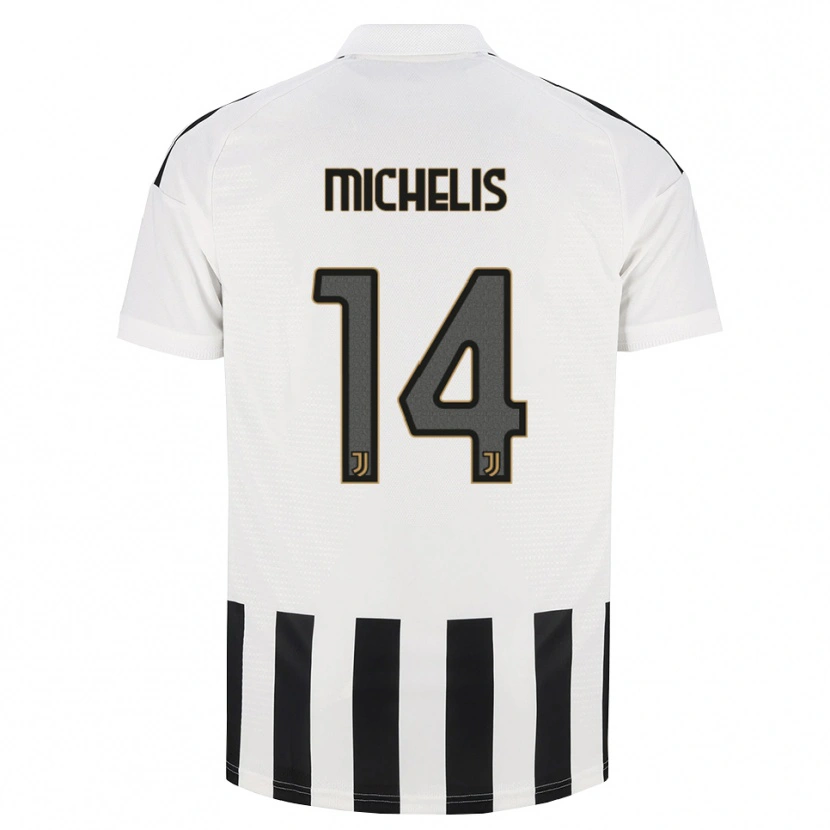 Danxen Heren Mattia Michelis #14 Zwart Wit Bruin Thuisshirt Thuistenue 2026/27 T-Shirt