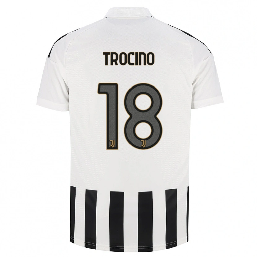 Danxen Heren Luca Trocino #18 Zwart Wit Bruin Thuisshirt Thuistenue 2026/27 T-Shirt