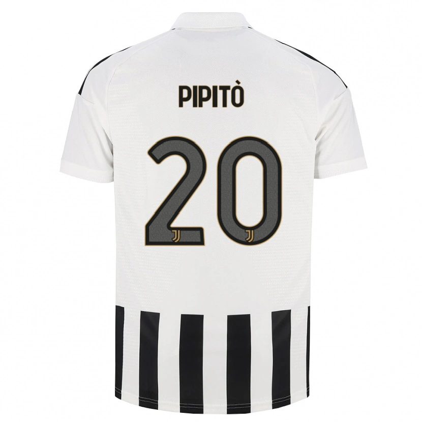 Danxen Heren Giuseppe Pipitò #20 Zwart Wit Bruin Thuisshirt Thuistenue 2026/27 T-Shirt