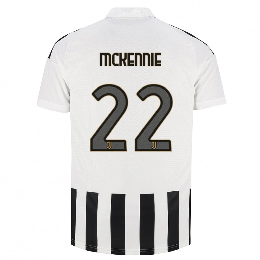 Danxen Heren Weston Mckennie #22 Zwart Wit Bruin Thuisshirt Thuistenue 2026/27 T-Shirt