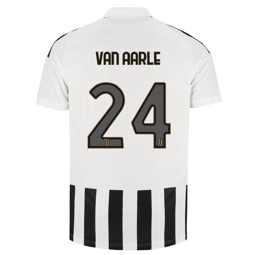 Danxen Heren Shane Van Aarle #24 Zwart Wit Bruin Thuisshirt Thuistenue 2026/27 T-Shirt