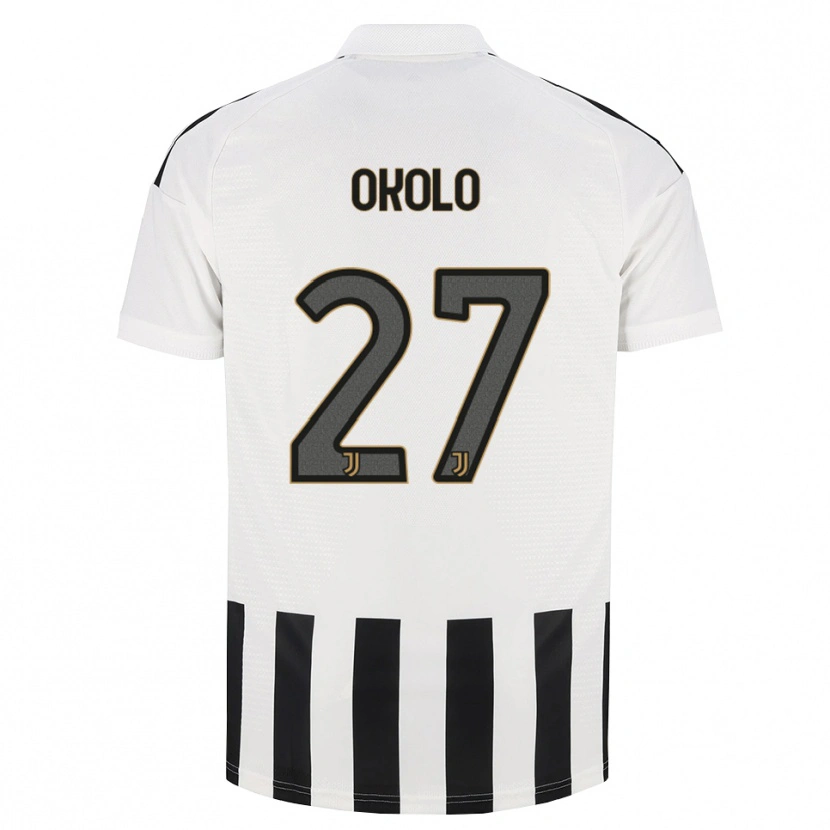 Danxen Heren Daniel Okolo #27 Zwart Wit Bruin Thuisshirt Thuistenue 2026/27 T-Shirt