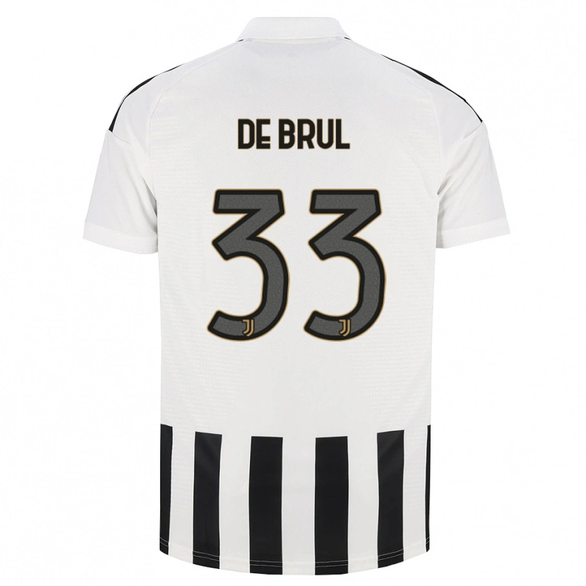 Danxen Heren Maxime De Brul #33 Zwart Wit Bruin Thuisshirt Thuistenue 2026/27 T-Shirt