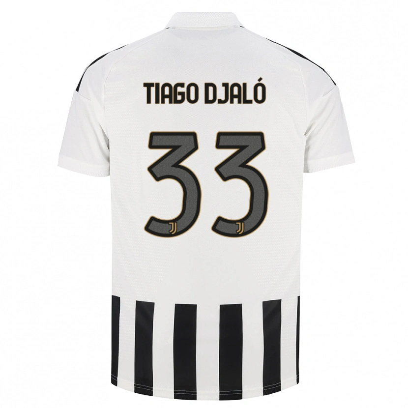 Danxen Heren Tiago Djalo #33 Zwart Wit Bruin Thuisshirt Thuistenue 2026/27 T-Shirt