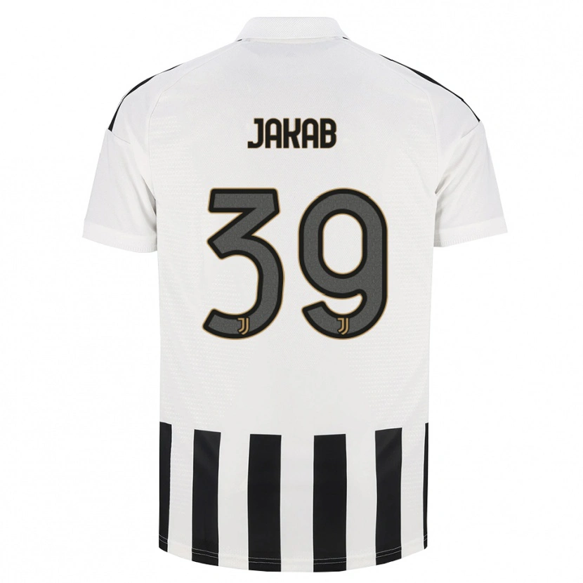 Danxen Heren Mátyás Jakab #39 Zwart Wit Bruin Thuisshirt Thuistenue 2026/27 T-Shirt