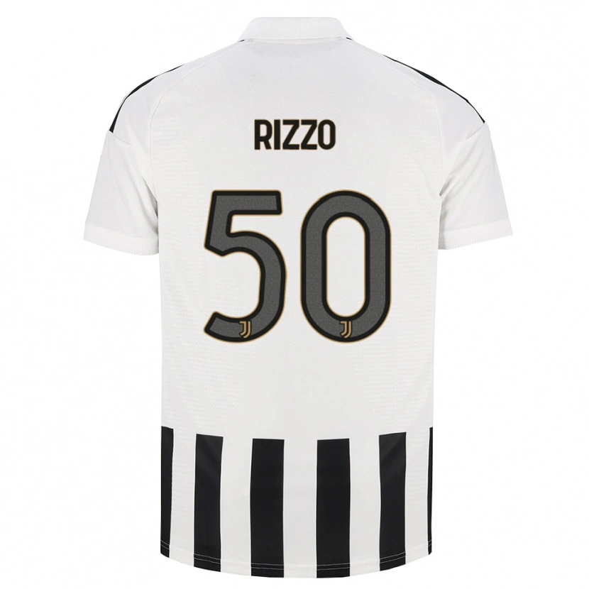 Danxen Heren Niccolò Rizzo #50 Zwart Wit Bruin Thuisshirt Thuistenue 2026/27 T-Shirt