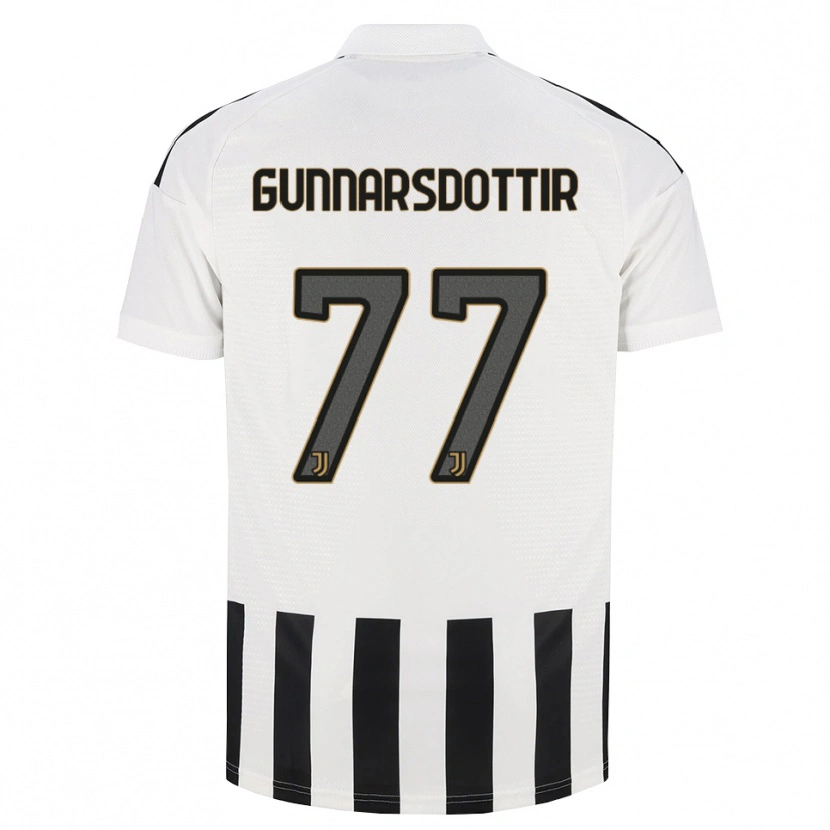 Danxen Heren Sara Bjork Gunnarsdottir #77 Zwart Wit Bruin Thuisshirt Thuistenue 2026/27 T-Shirt