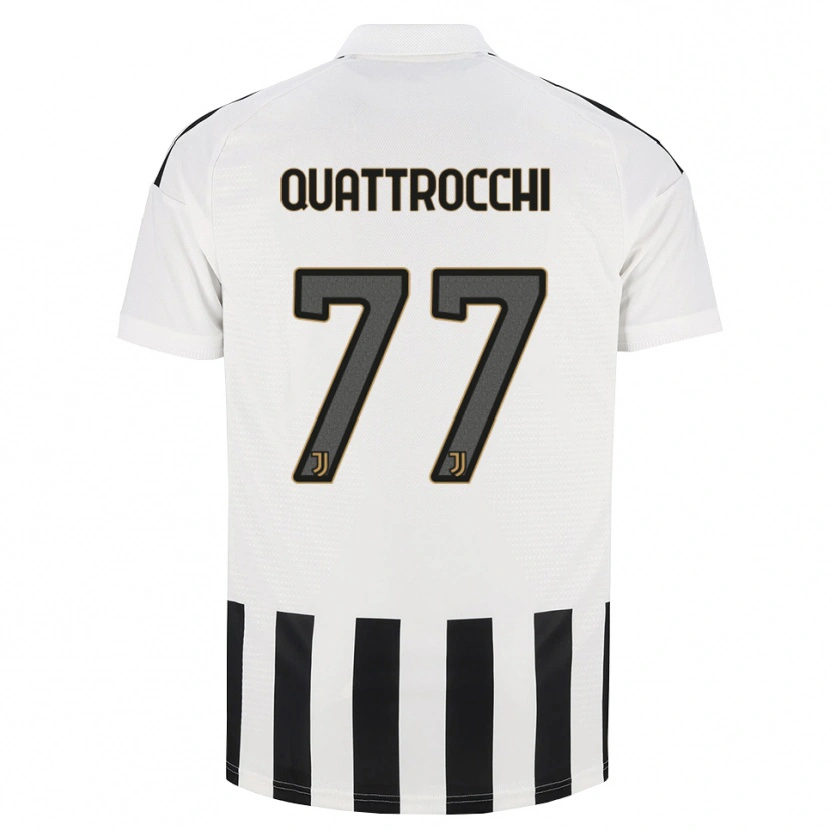 Danxen Heren Juan Ignacio Quattrocchi #77 Zwart Wit Bruin Thuisshirt Thuistenue 2026/27 T-Shirt