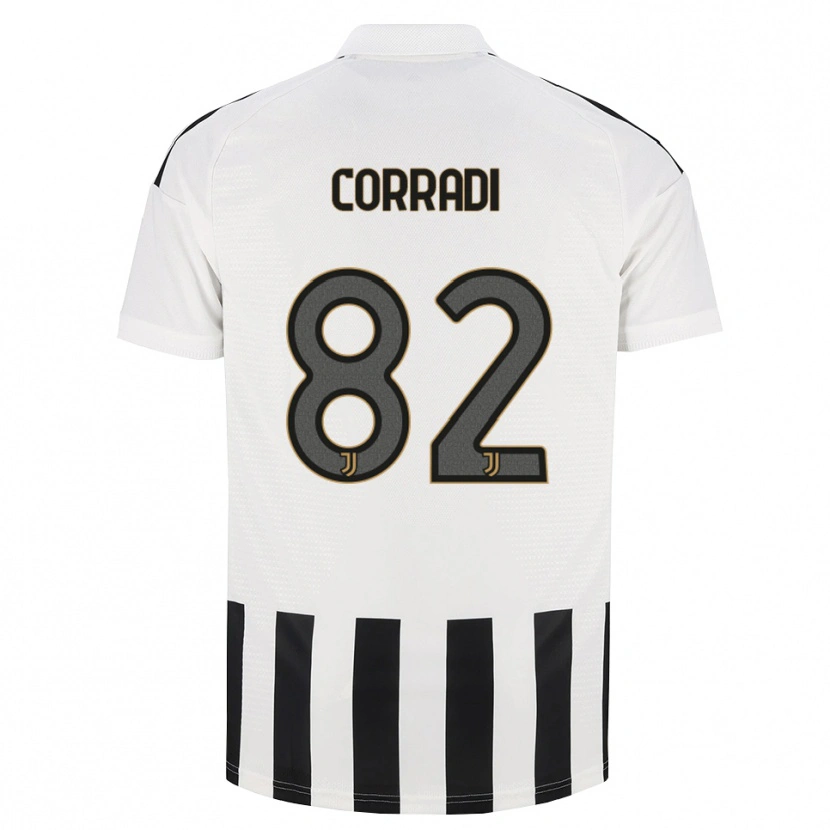 Danxen Heren Christian Corradi #82 Zwart Wit Bruin Thuisshirt Thuistenue 2026/27 T-Shirt