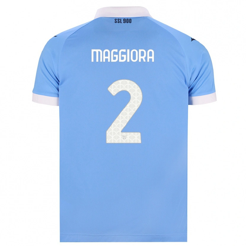 Danxen Heren Antonio Maggiora #2 Hemelsblauw Zwart Wit Thuisshirt Thuistenue 2026/27 T-Shirt