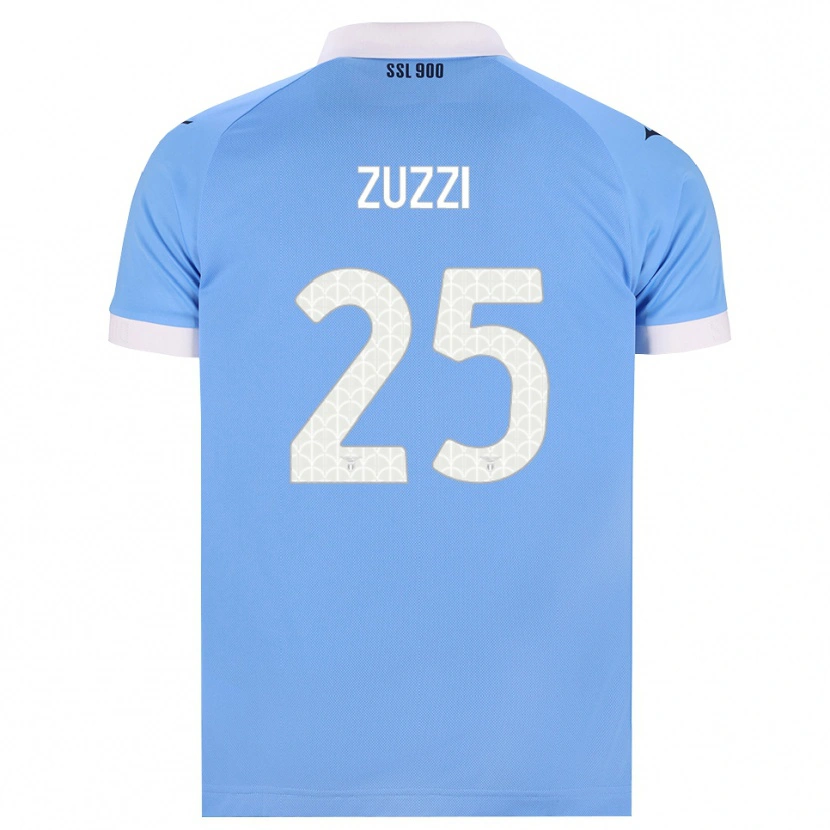 Danxen Heren Giorgia Zuzzi #25 Hemelsblauw Zwart Wit Thuisshirt Thuistenue 2026/27 T-Shirt