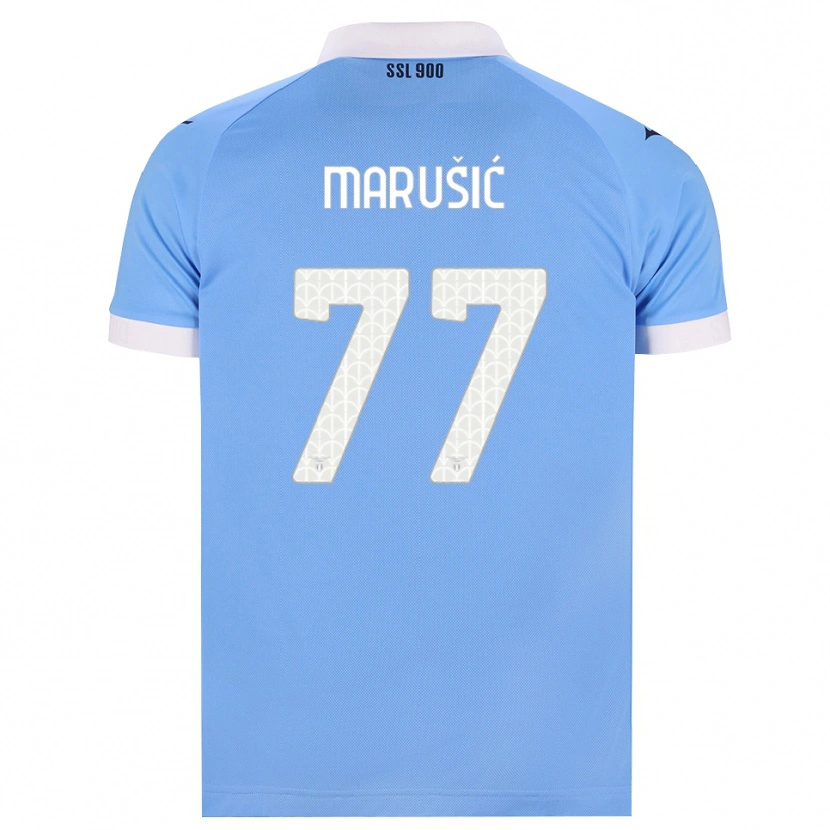 Danxen Heren Adam Marusic #77 Hemelsblauw Zwart Wit Thuisshirt Thuistenue 2026/27 T-Shirt