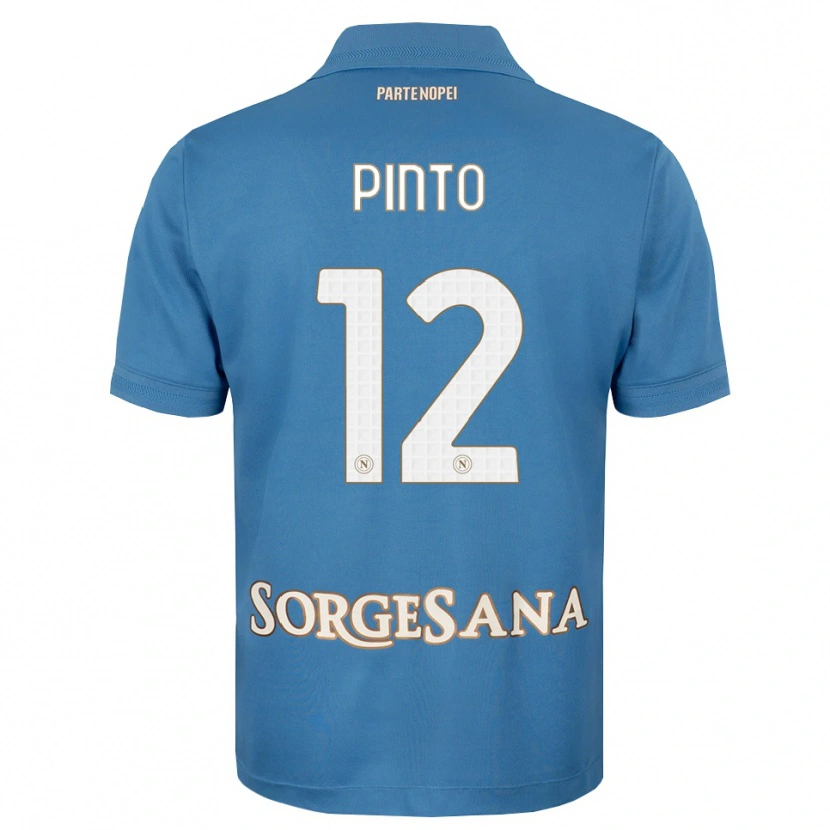 Danxen Heren Ciro Pinto #12 Haze Blauw Wit Thuisshirt Thuistenue 2026/27 T-Shirt