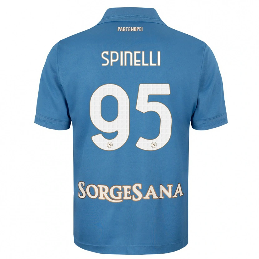Danxen Heren David Spinelli #95 Haze Blauw Wit Thuisshirt Thuistenue 2026/27 T-Shirt