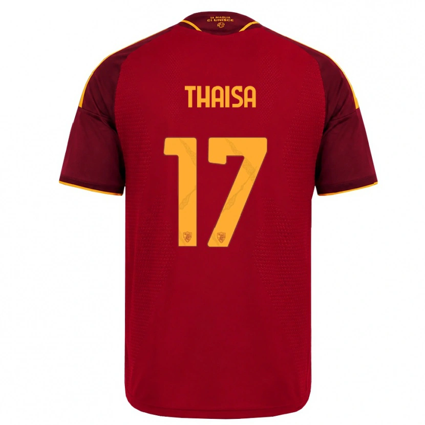 Danxen Heren Thaisa #17 Rood Gouden Geel Thuisshirt Thuistenue 2026/27 T-Shirt