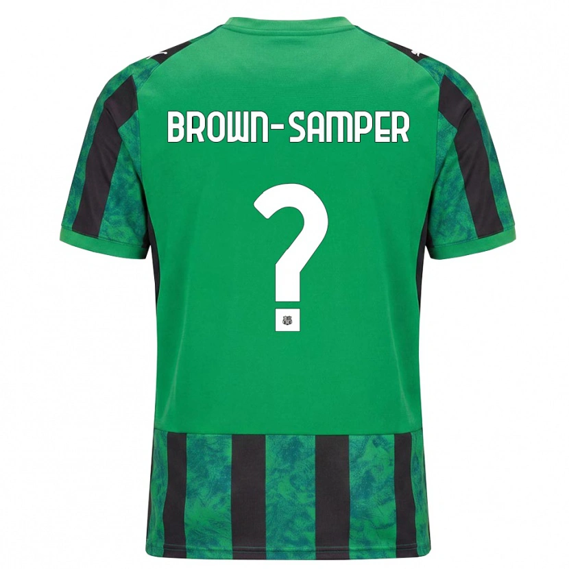 Danxen Heren Isaac Brown-Samper #0 Groen Zwart Wit Thuisshirt Thuistenue 2026/27 T-Shirt