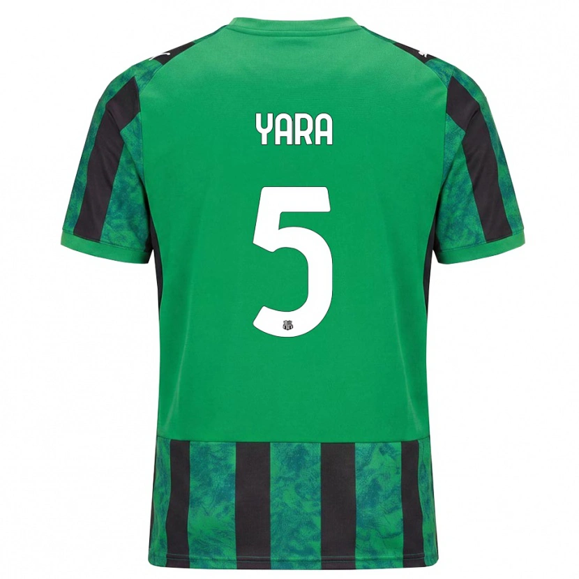 Danxen Heren Moussa Yara #5 Groen Zwart Wit Thuisshirt Thuistenue 2026/27 T-Shirt