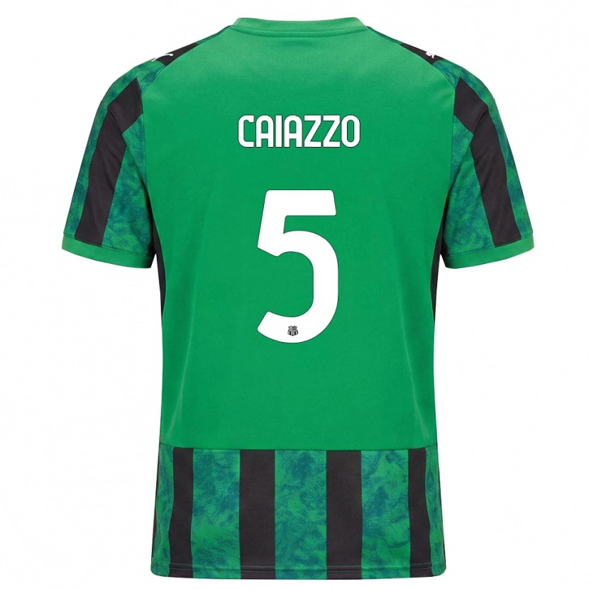 Danxen Heren Sara Caiazzo #5 Groen Zwart Wit Thuisshirt Thuistenue 2026/27 T-Shirt