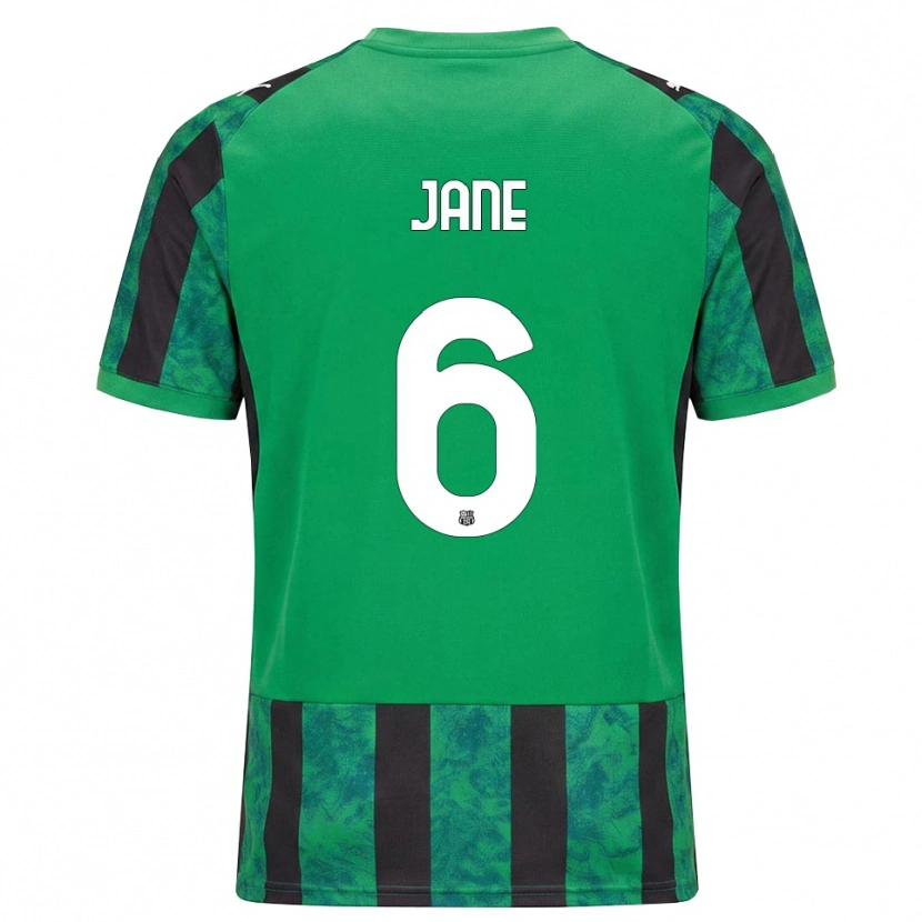 Danxen Heren Refiloe Jane #6 Groen Zwart Wit Thuisshirt Thuistenue 2026/27 T-Shirt