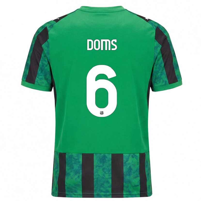 Danxen Heren Maya Doms #6 Groen Zwart Wit Thuisshirt Thuistenue 2026/27 T-Shirt