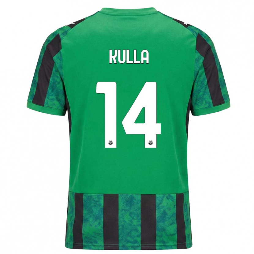 Danxen Heren Gabriel Kulla #14 Groen Zwart Wit Thuisshirt Thuistenue 2026/27 T-Shirt