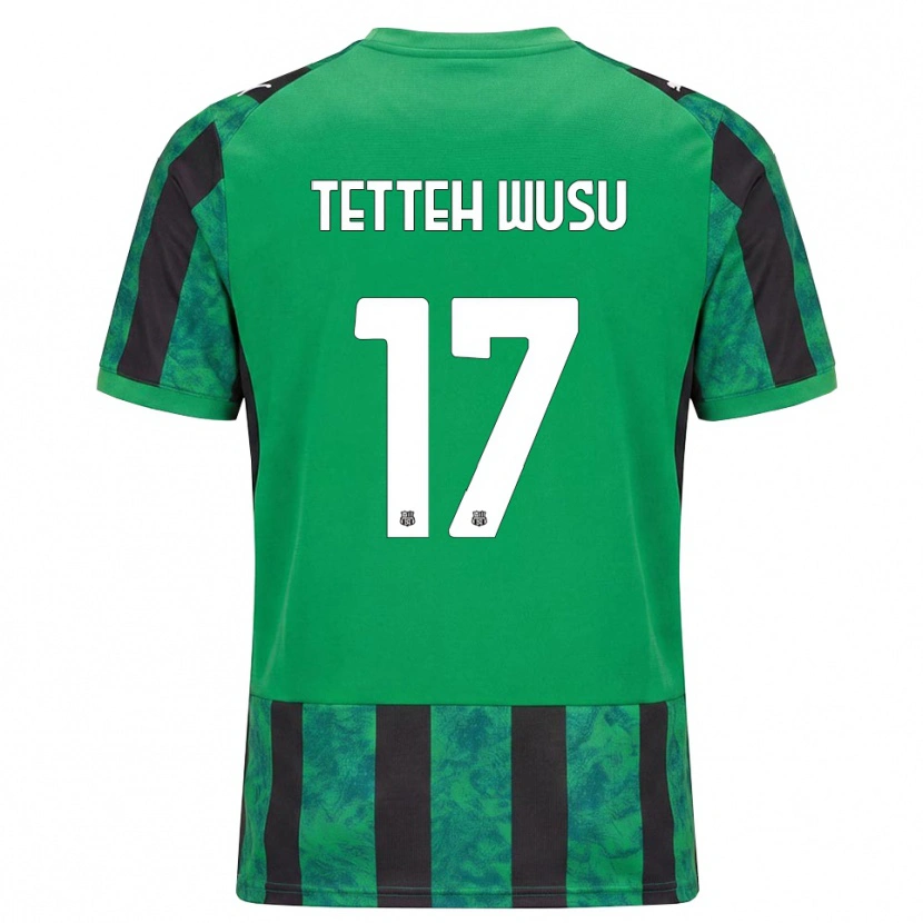 Danxen Heren Mattias Tetteh Wusu #17 Groen Zwart Wit Thuisshirt Thuistenue 2026/27 T-Shirt