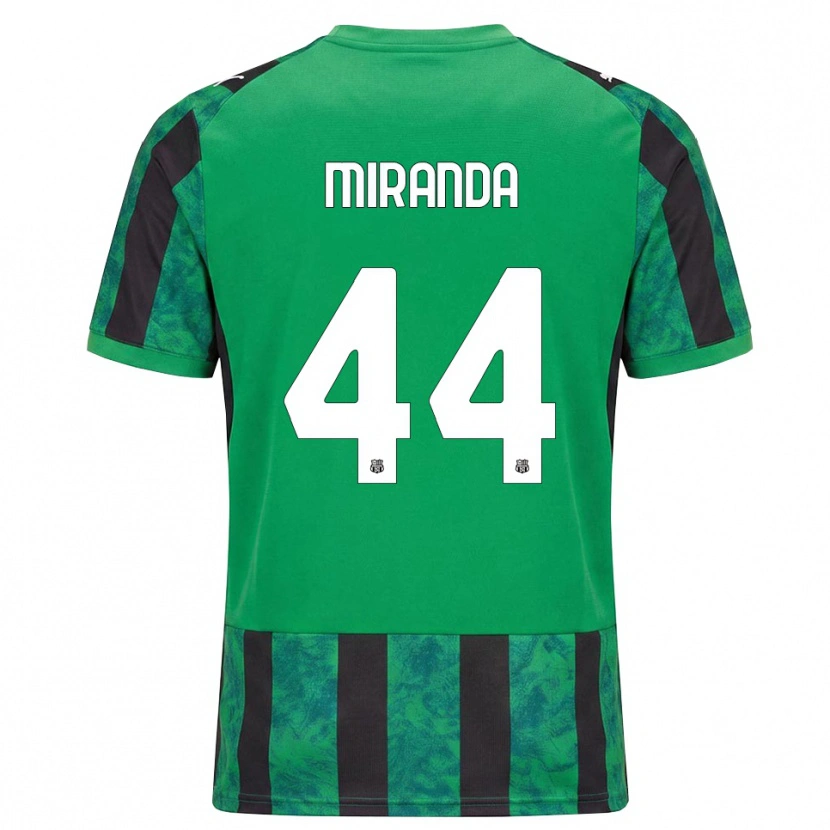 Danxen Heren Kevin Miranda #44 Groen Zwart Wit Thuisshirt Thuistenue 2026/27 T-Shirt