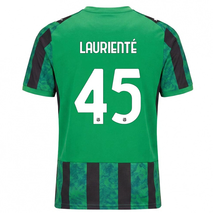 Danxen Heren Armand Laurienté #45 Groen Zwart Wit Thuisshirt Thuistenue 2026/27 T-Shirt