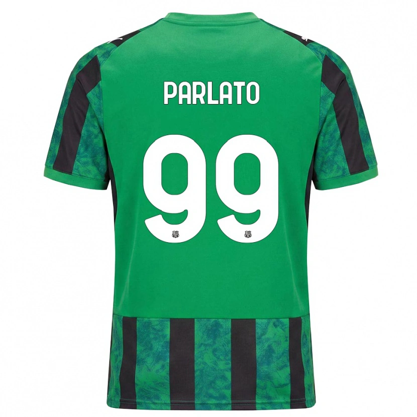 Danxen Heren Claudio Parlato #99 Groen Zwart Wit Thuisshirt Thuistenue 2026/27 T-Shirt