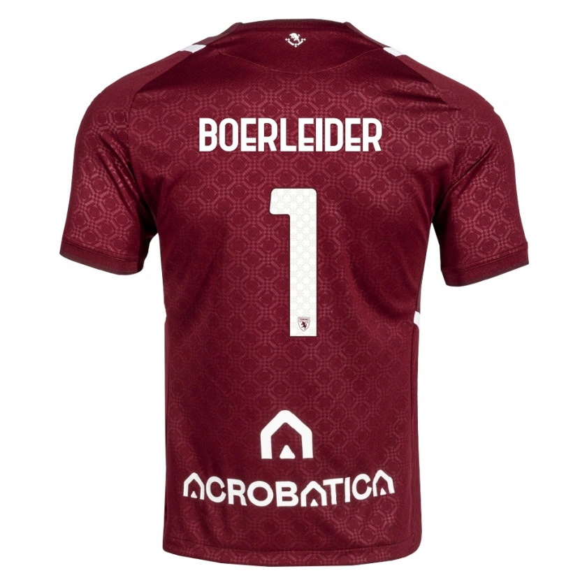 Danxen Heren Yannick Boerleider #1 Bordeauxrood Wit Thuisshirt Thuistenue 2026/27 T-Shirt