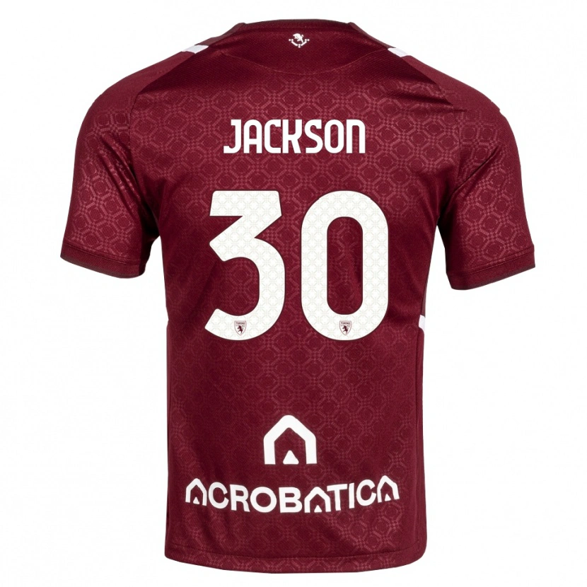 Danxen Heren Michael Jackson #30 Bordeauxrood Wit Thuisshirt Thuistenue 2026/27 T-Shirt