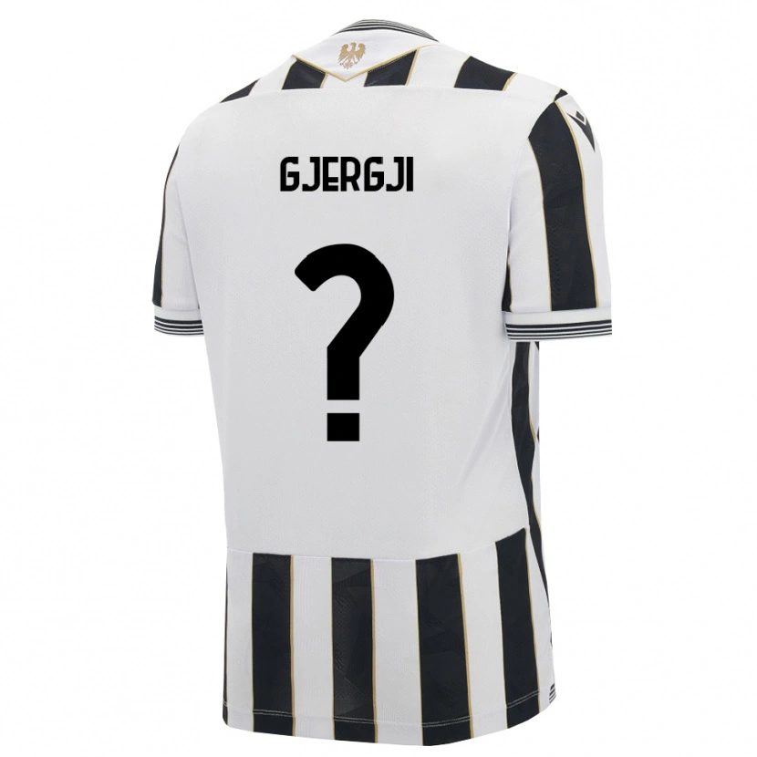 Danxen Heren Alessio Gjergji #0 Zwart Wit Roze Thuisshirt Thuistenue 2026/27 T-Shirt