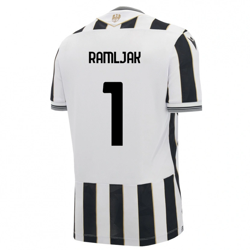 Danxen Heren Emanuel Ramljak #1 Zwart Wit Roze Thuisshirt Thuistenue 2026/27 T-Shirt