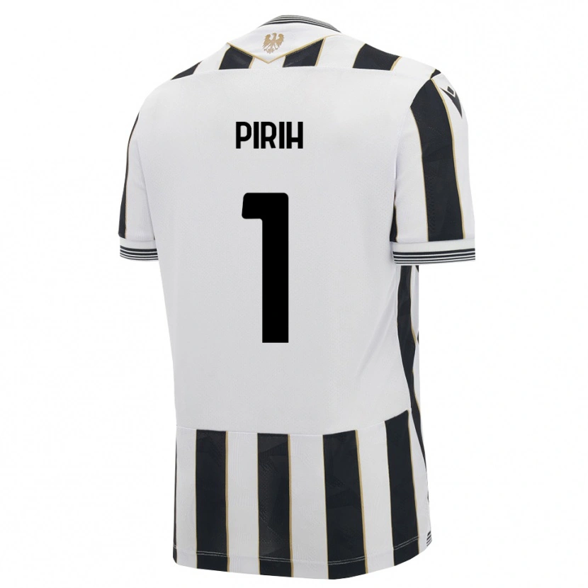 Danxen Heren Rene Pirih #1 Zwart Wit Roze Thuisshirt Thuistenue 2026/27 T-Shirt