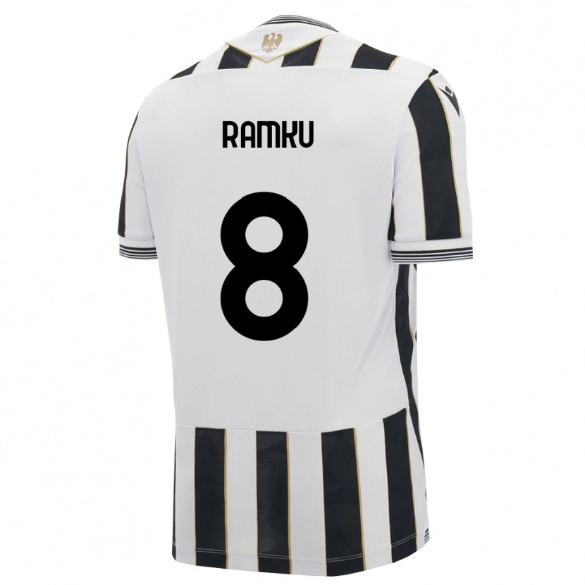 Danxen Heren Alex Ramku #8 Zwart Wit Roze Thuisshirt Thuistenue 2026/27 T-Shirt