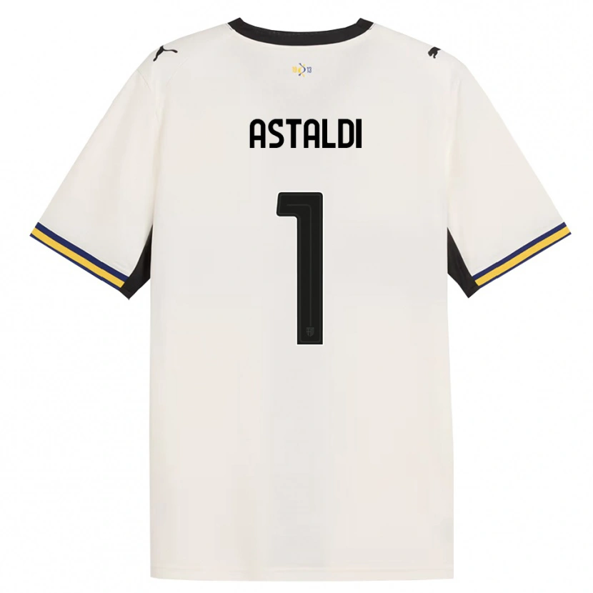 Danxen Heren Gianluca Astaldi #1 Off-White Zwart Geel Thuisshirt Thuistenue 2026/27 T-Shirt
