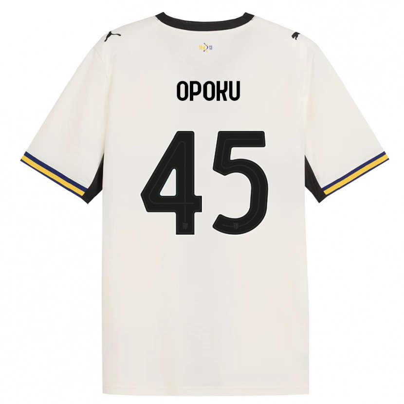 Danxen Heren Mama Opoku #45 Off-White Zwart Geel Thuisshirt Thuistenue 2026/27 T-Shirt