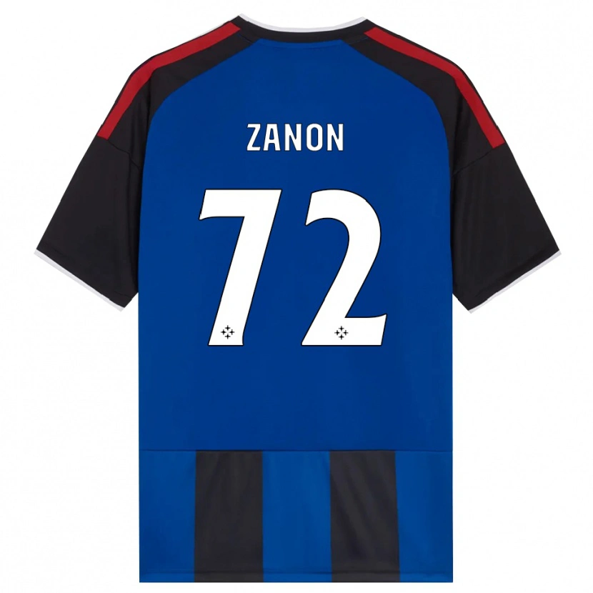 Danxen Heren Simone Zanon #72 Zwart Rood Wit Blauw Thuisshirt Thuistenue 2026/27 T-Shirt