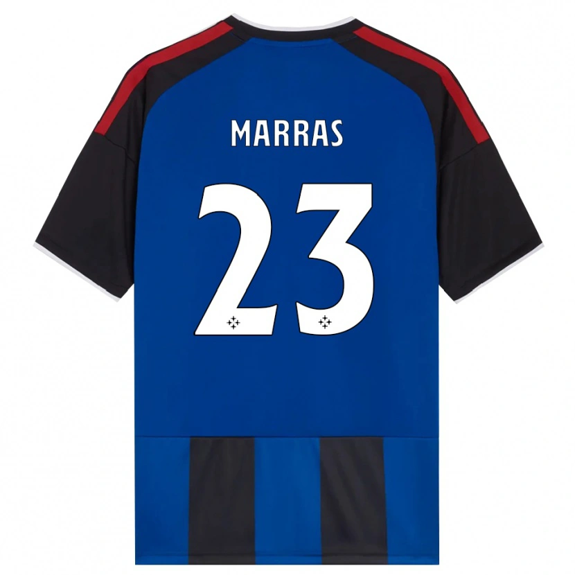 Danxen Heren Tommaso Marras #23 Zwart Rood Wit Blauw Thuisshirt Thuistenue 2026/27 T-Shirt