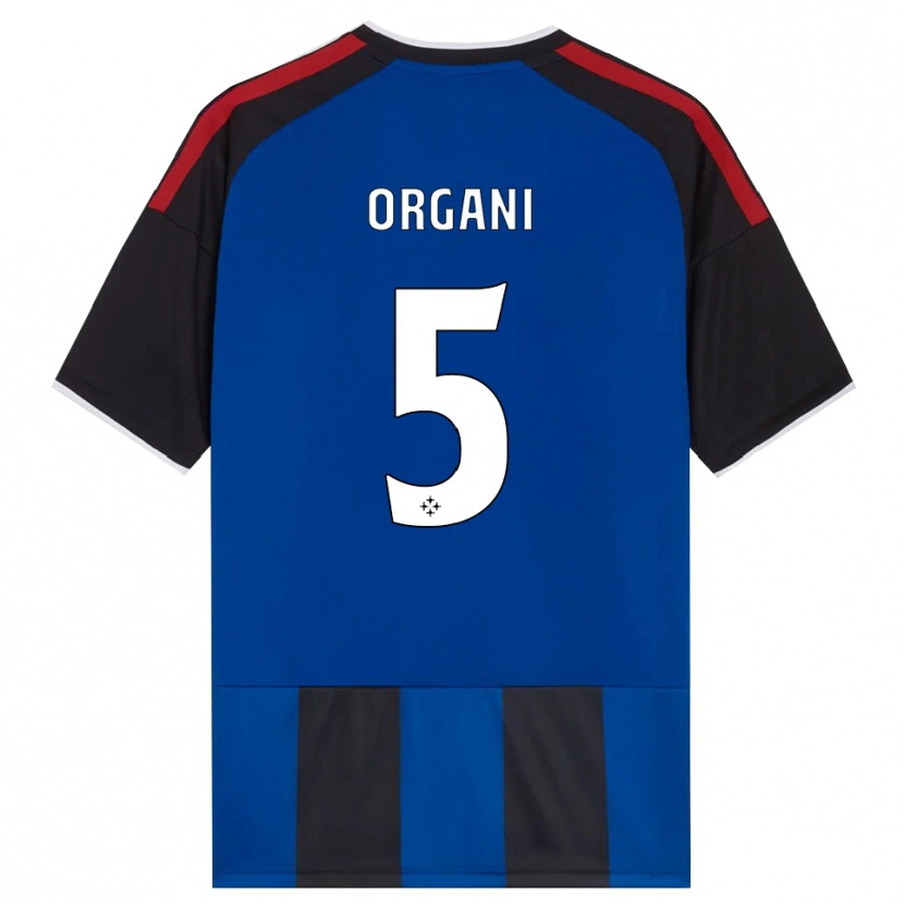 Danxen Heren Gianluca Organi #5 Zwart Rood Wit Blauw Thuisshirt Thuistenue 2026/27 T-Shirt