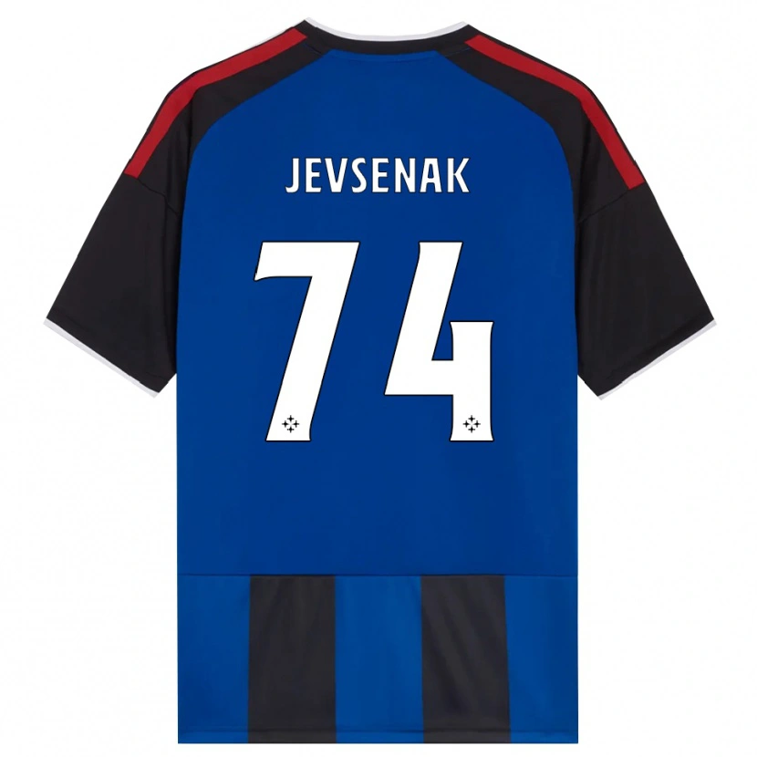 Danxen Heren Zan Jevsenak #74 Zwart Rood Wit Blauw Thuisshirt Thuistenue 2026/27 T-Shirt
