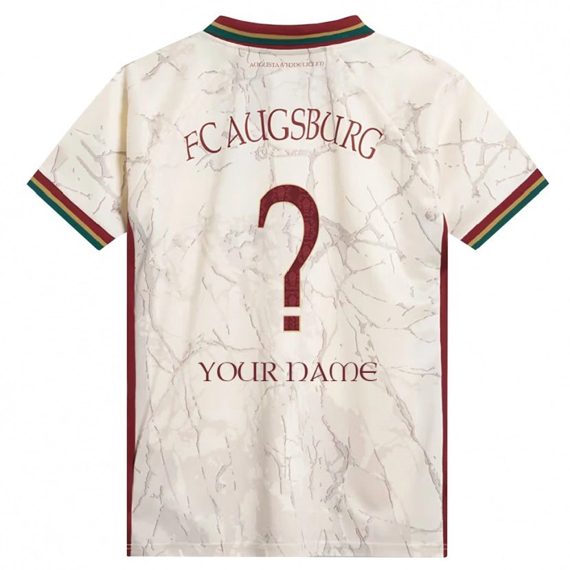Danxen Heren Uw Naam #0 Groen Rijst Wit Bordeauxrood Thuisshirt Thuistenue 2026/27 T-Shirt