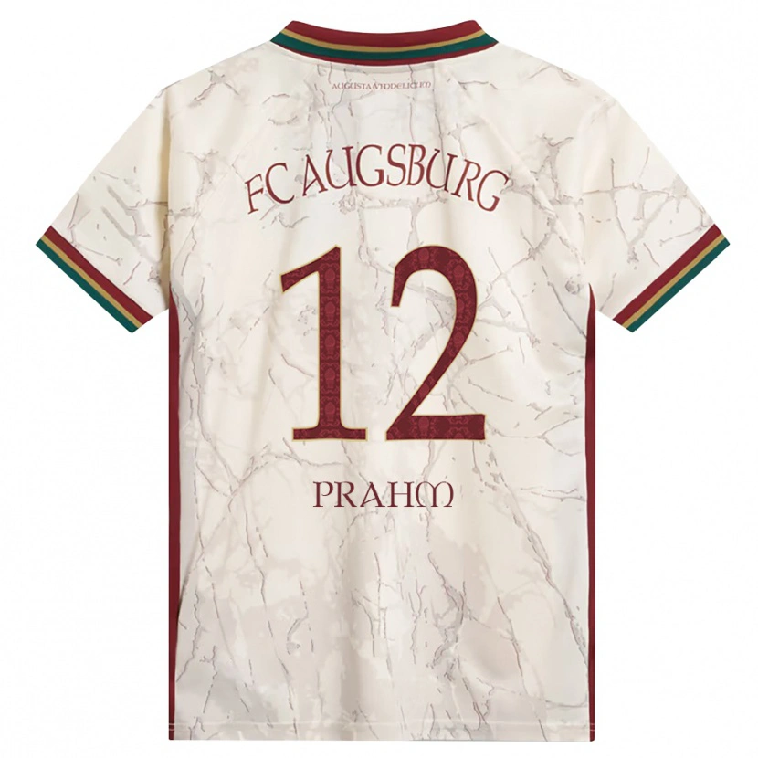 Danxen Heren Djego Prahm #12 Groen Rijst Wit Bordeauxrood Thuisshirt Thuistenue 2026/27 T-Shirt