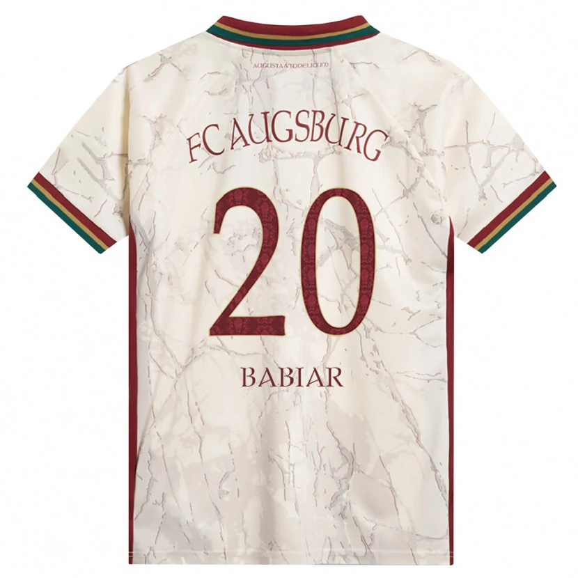Danxen Heren Fabian Babiar #20 Groen Rijst Wit Bordeauxrood Thuisshirt Thuistenue 2026/27 T-Shirt