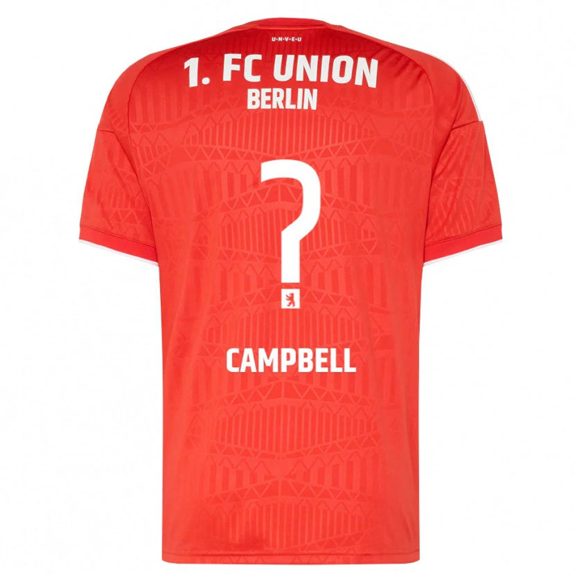 Danxen Heren Eileen Campbell #0 Rood Wit Thuisshirt Thuistenue 2026/27 T-Shirt