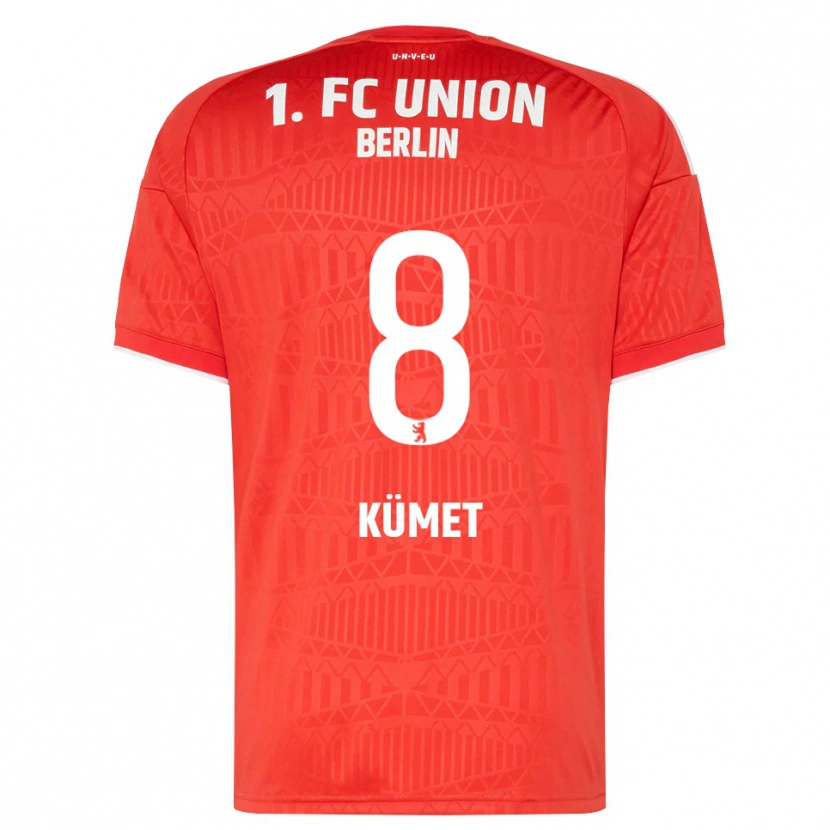 Danxen Heren Hewal Kümet #8 Rood Wit Thuisshirt Thuistenue 2026/27 T-Shirt