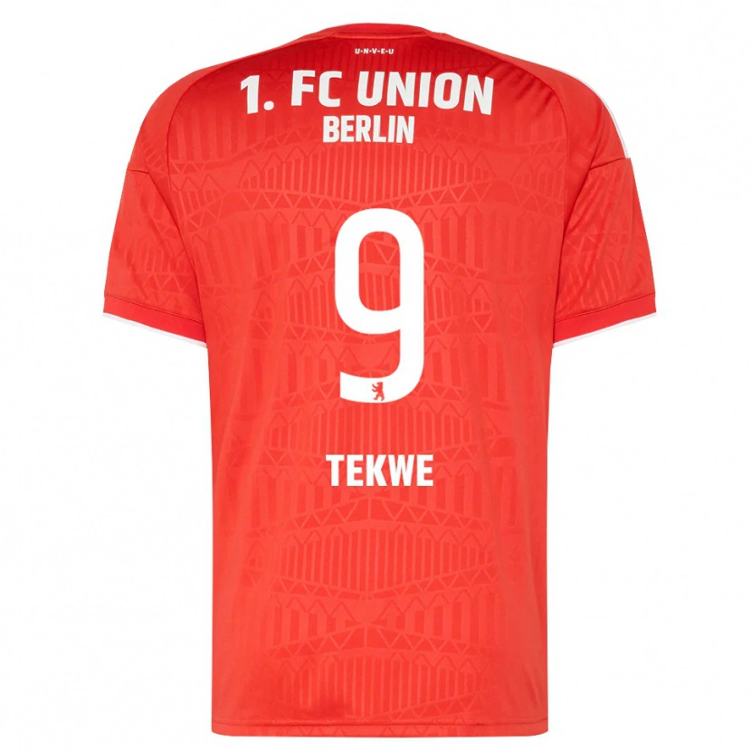 Danxen Heren Harry Tekwe #9 Rood Wit Thuisshirt Thuistenue 2026/27 T-Shirt